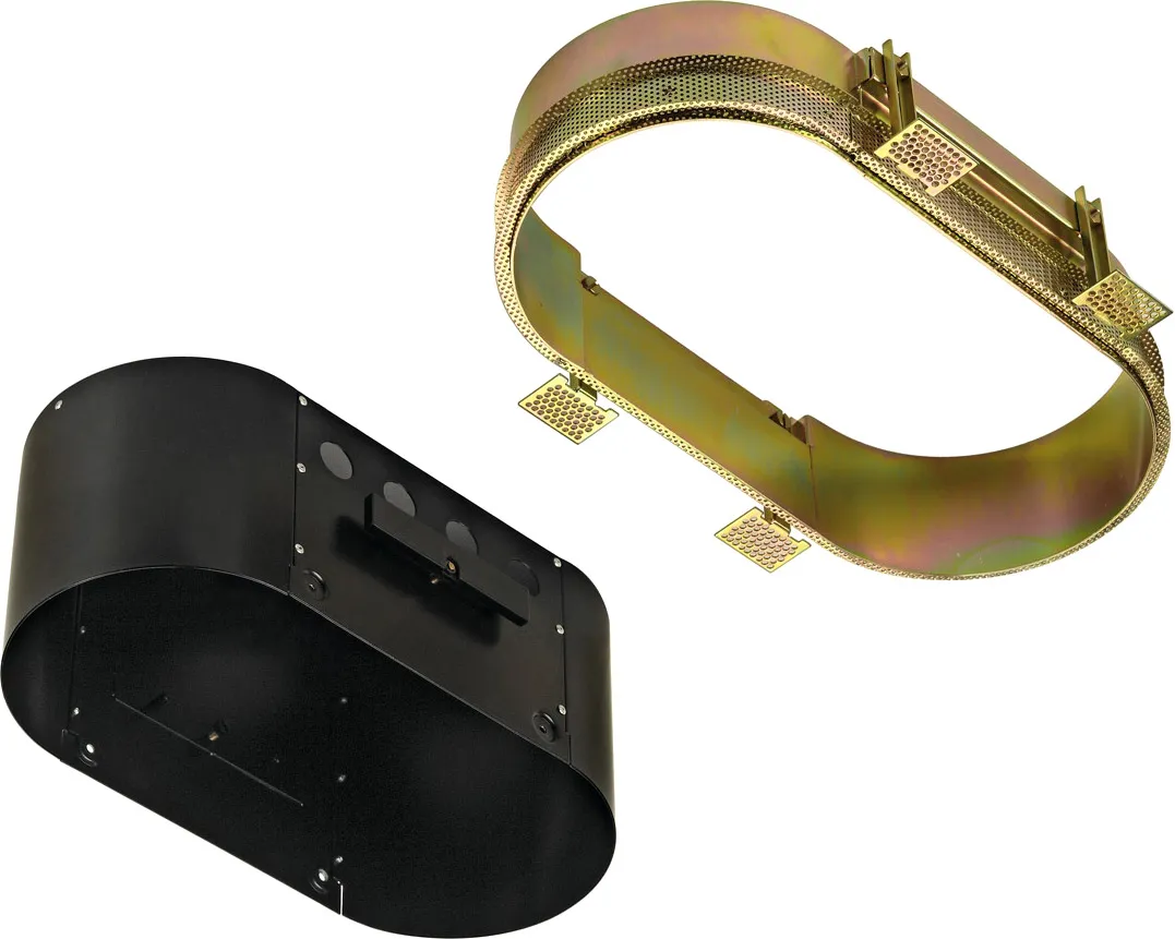 SLV AIXLIGHT PRO FLAT FRAMELESS 2 ROUND Einbaugehäuse, inkl. Einbau-