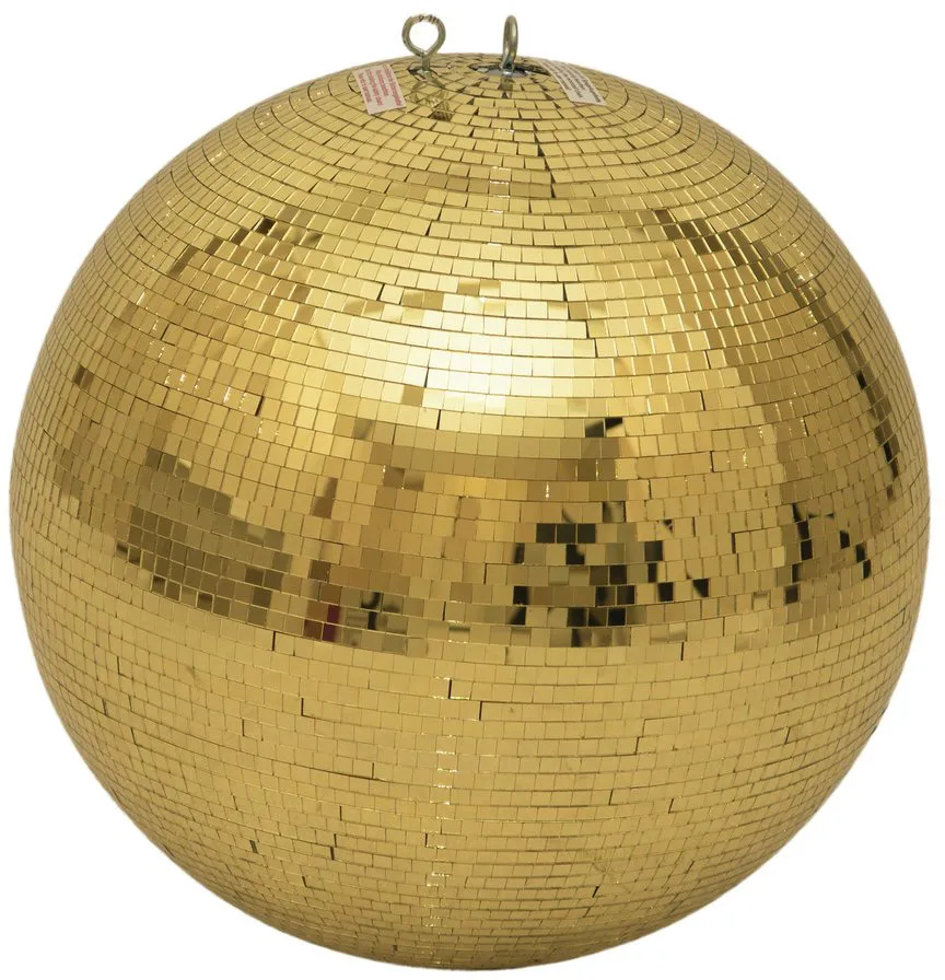 EUROLITE Spiegelkugel 40cm gold