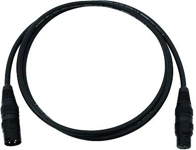 SOMMER CABLE DMX Kabel XLR 3pol 3m sw Hicon
