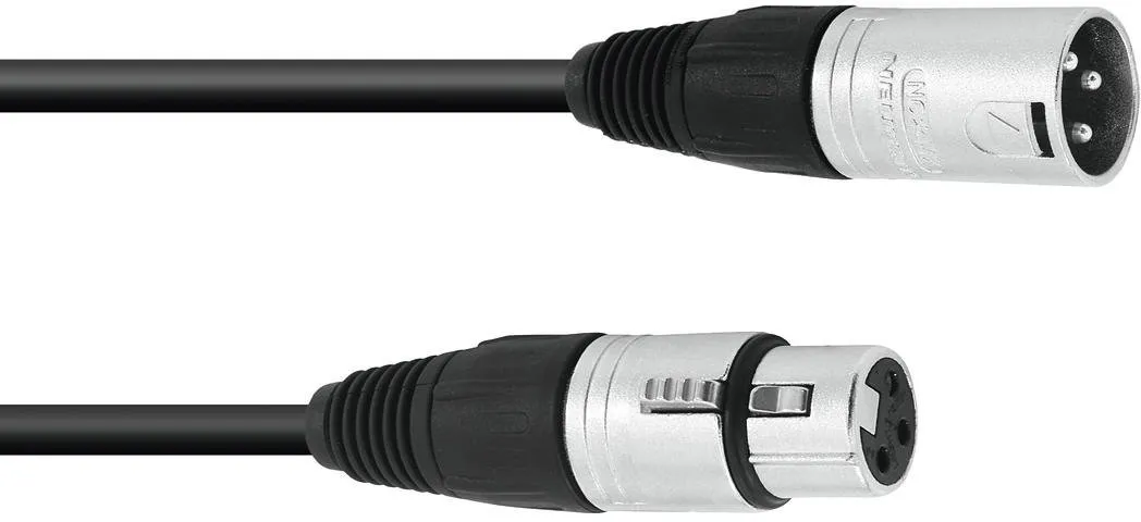 SOMMER CABLE XLR Kabel 3pol 15m sw Neutrik