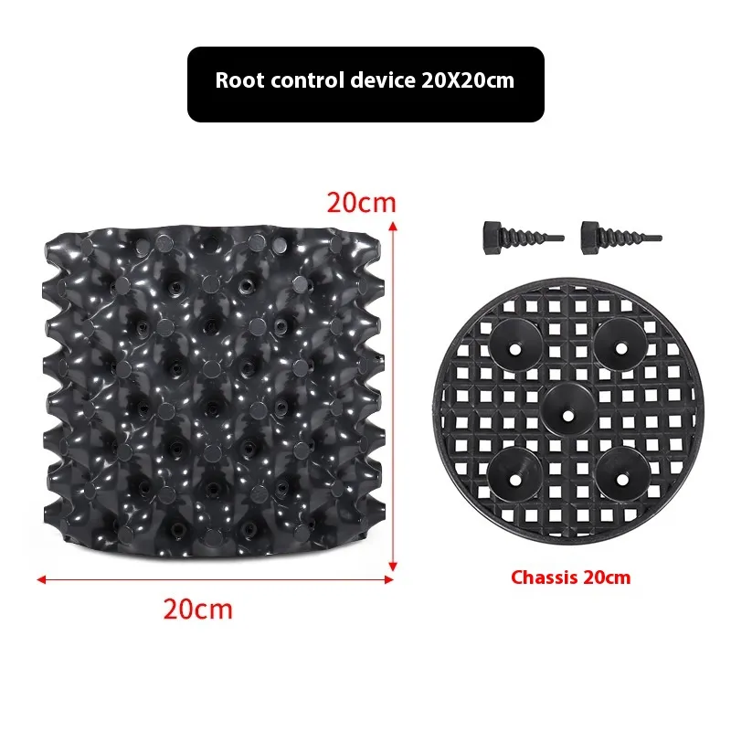 Wurzelkontrollgerät für Pflanzen und Landschaftsgestaltung zur Förderung des gesunden Wachstums