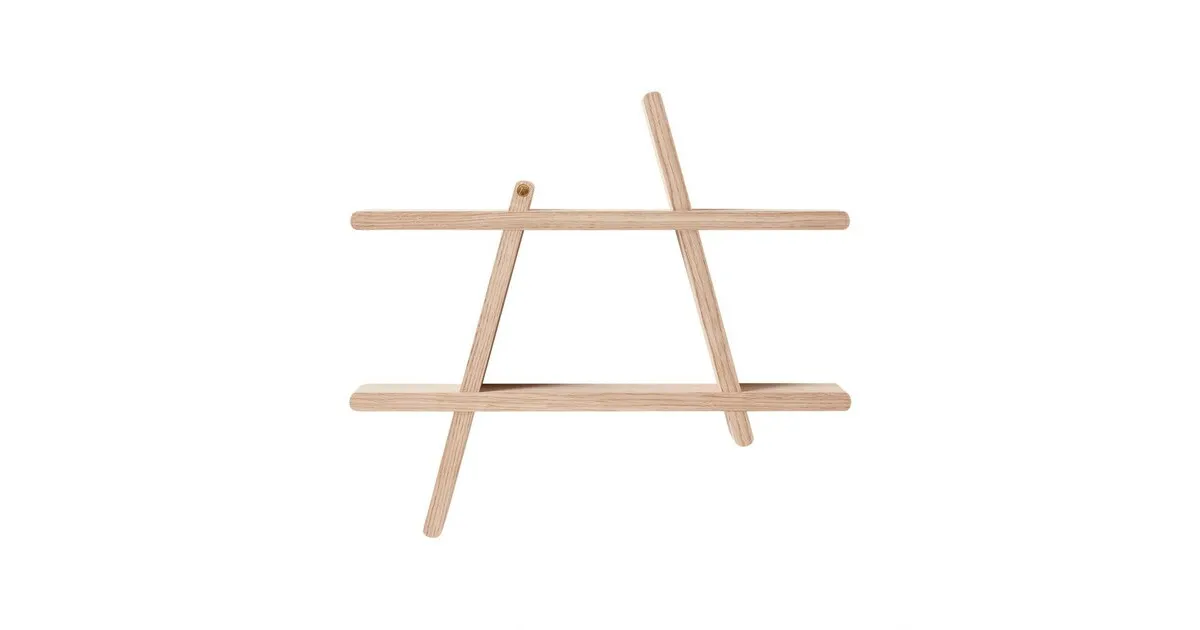 A-Shelf Wandregal Eiche