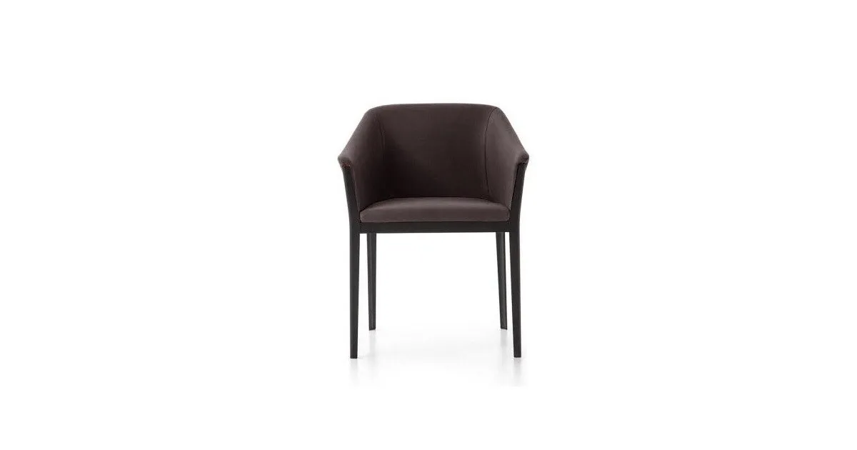 140 Cotone Slim Armlehnstuhl Leder