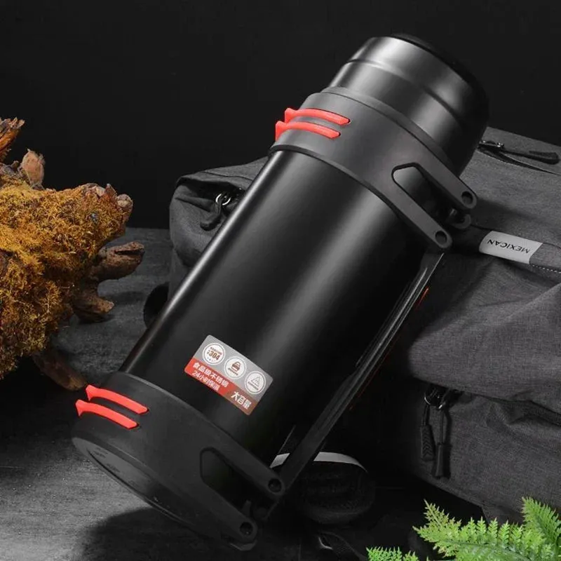 1200ml Edelstahl Thermoskanne Isolierte Reiseflasche