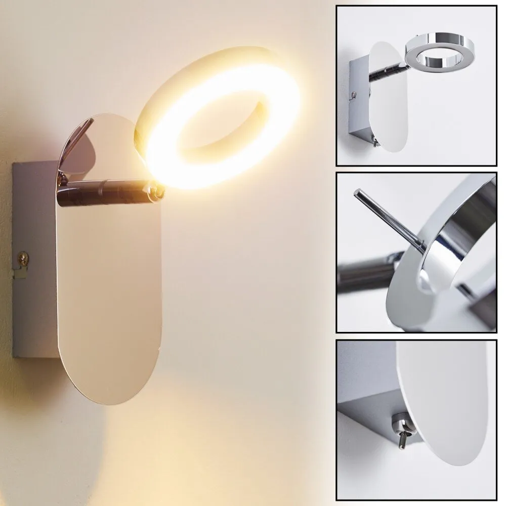 Adel Wandspot LED Chrom, 1-flammig H417