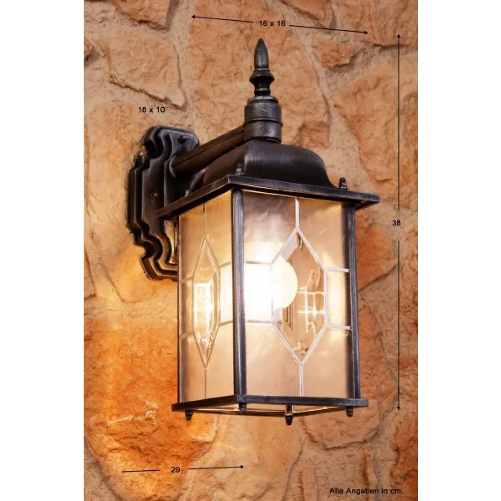 Amapala Wandleuchte Schwarz, 1-flammig H3003411