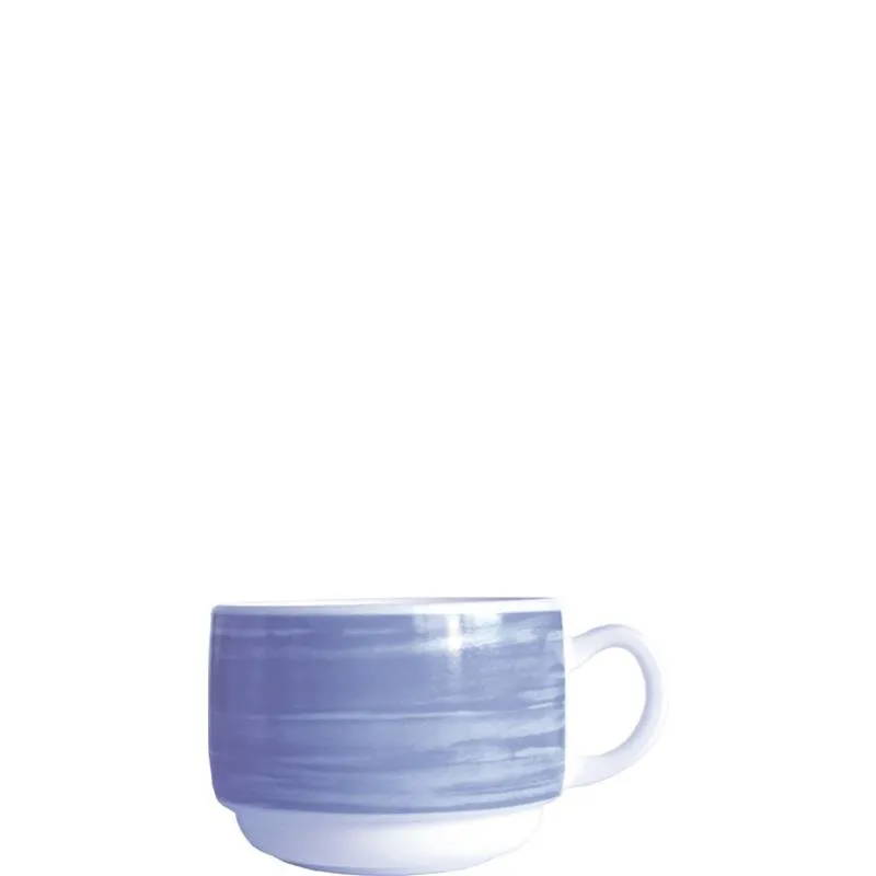 Arcoroc, Brush Blue Obertasse, Inhalt: 19 cl
