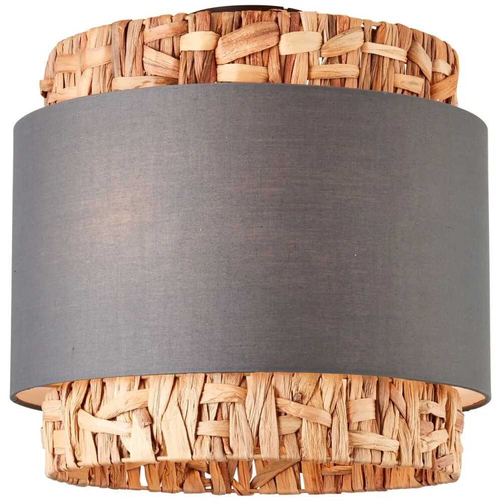 Brilliant Waterlilly Deckenleuchte Schwarz, 2-flammig 99828/22