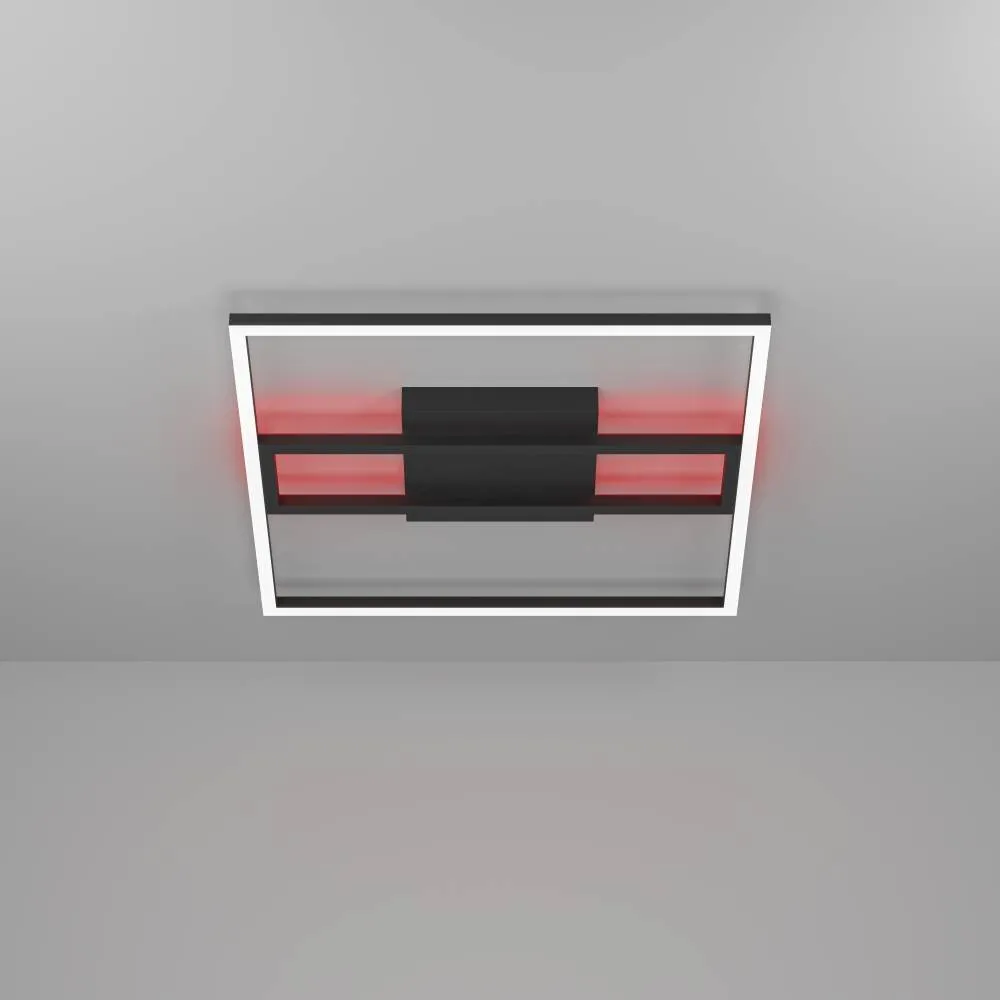 Eglo CALAGRANO-Z Deckenleuchte LED Schwarz, 1-flammig, Farbwechsler 900729