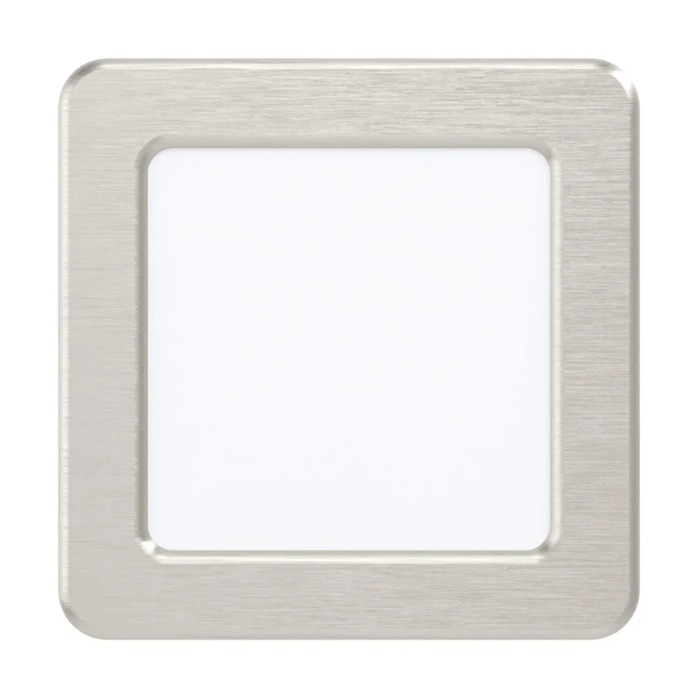 Eglo FUEVA Einbauleuchte LED Nickel-Matt, 1-flammig 99183