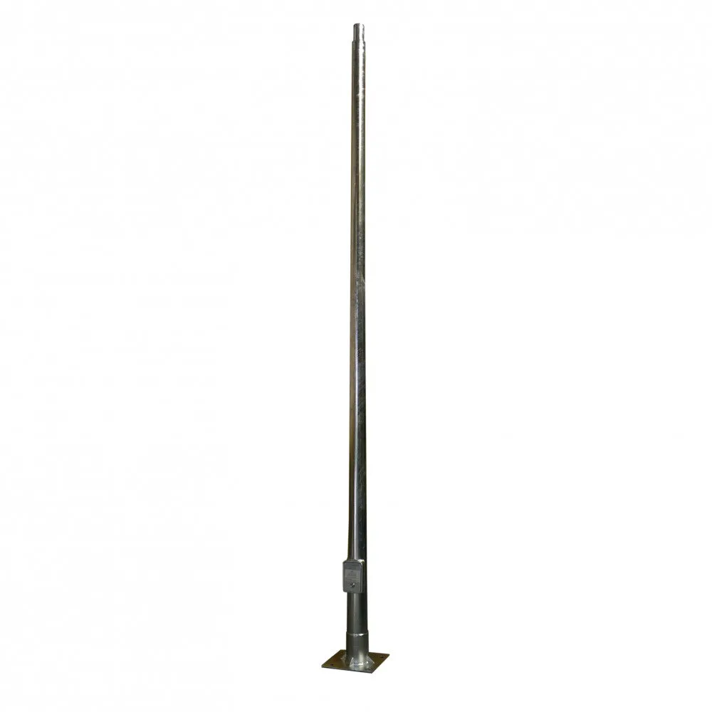 Laternenmast Troncoconic AM-10 6M - Schrauben Stahl Verzinkt