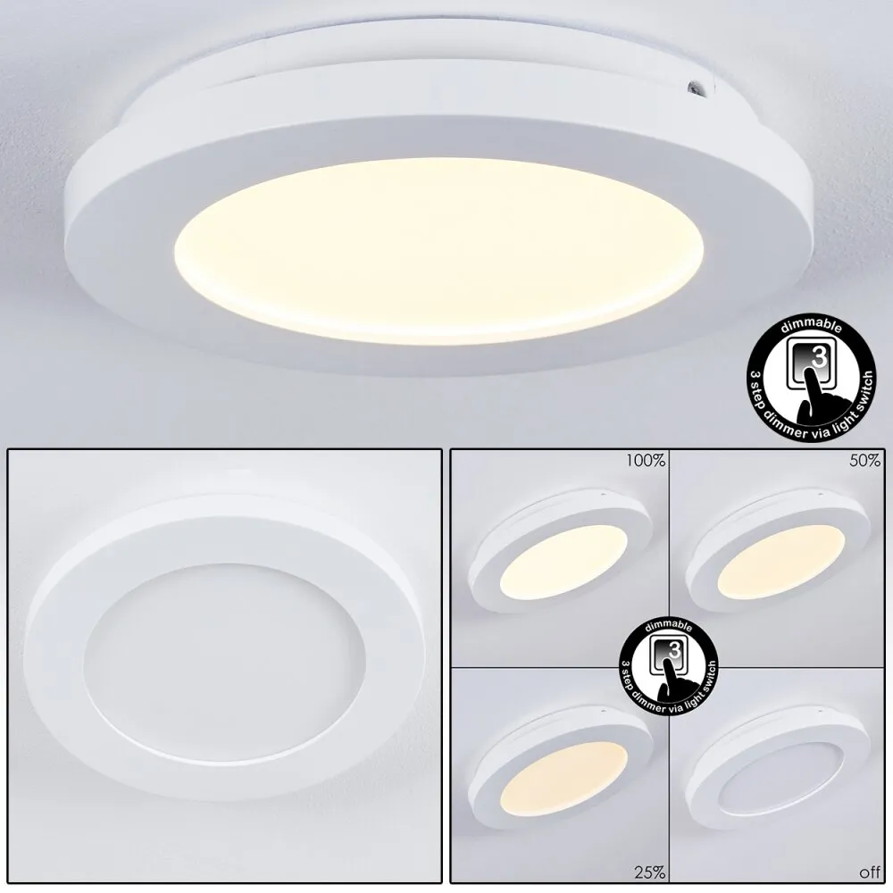 Siguna Deckenleuchte LED Weiß, 1-flammig H3372692
