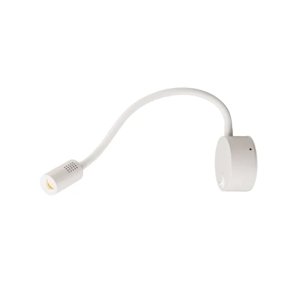 SLV Flexible LED Wandleuchte DIO FLEX PLATE 1W weiß - warmweiß
