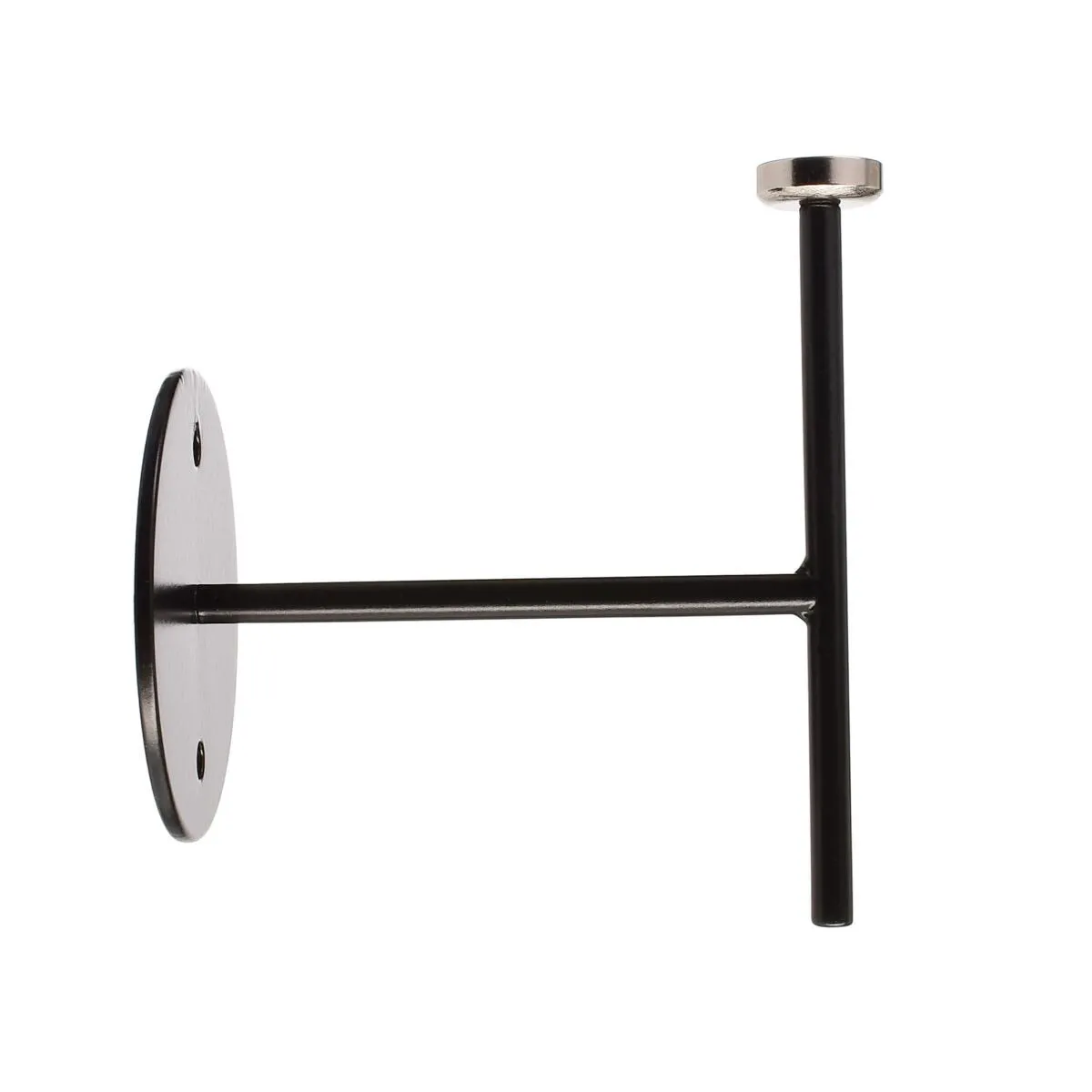 Zubehör, Wandhalter für Magnetleuchte Miram Schwarz, Breite: 85 mm, Höhe: 96 mm