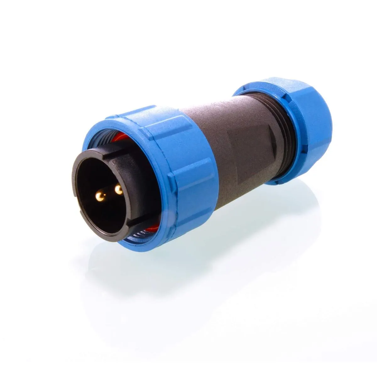 Zubehör, Weipu HQ 12/24/48V Stecker 2-polig
